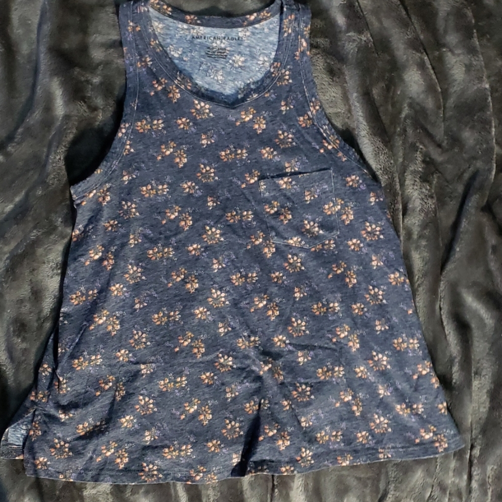 American eagle floral tank top